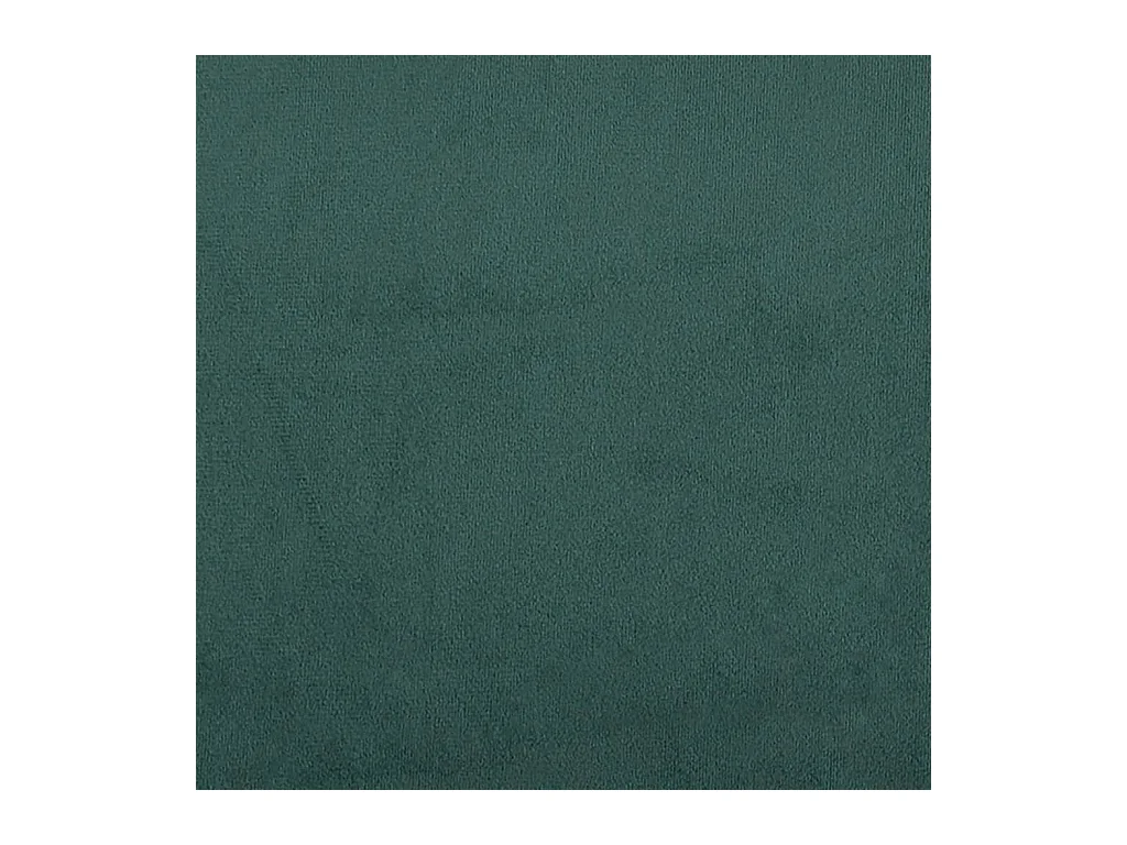 Sophie-Léonore  Chaise longue vert foncé velours