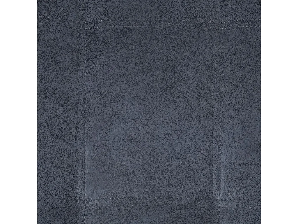 Calcium  Diván de masaje con almohada de piel de ante artificial gris