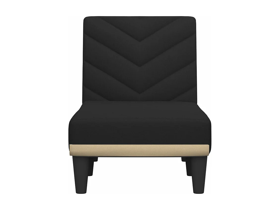 Città della Pieve  Chaise longue stof zwart