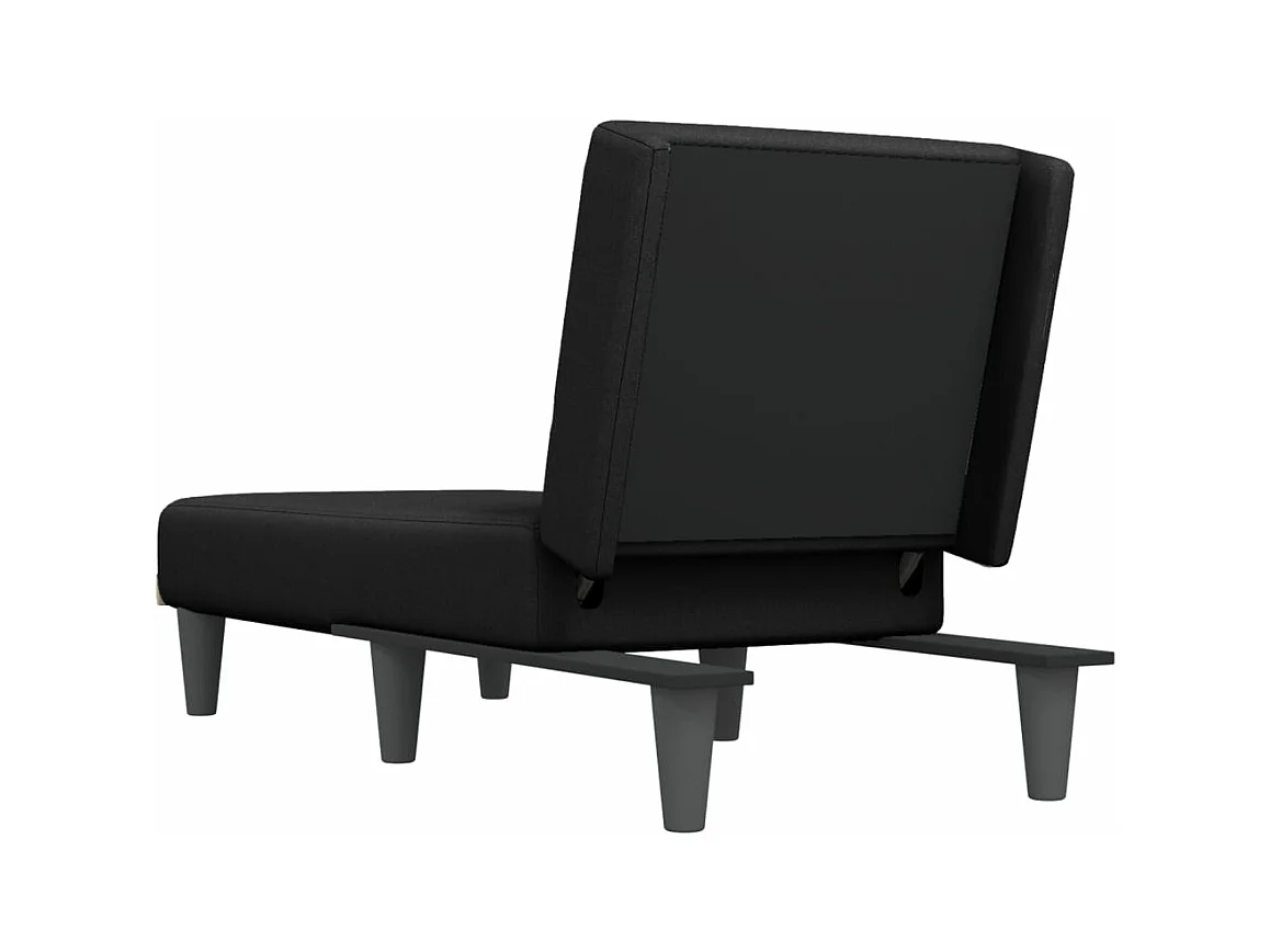 Brent Wayne  Sofá diván de tela negro