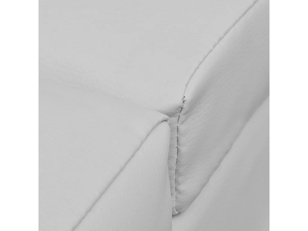 Eugenio  Chaise longue Blanc Similicuir