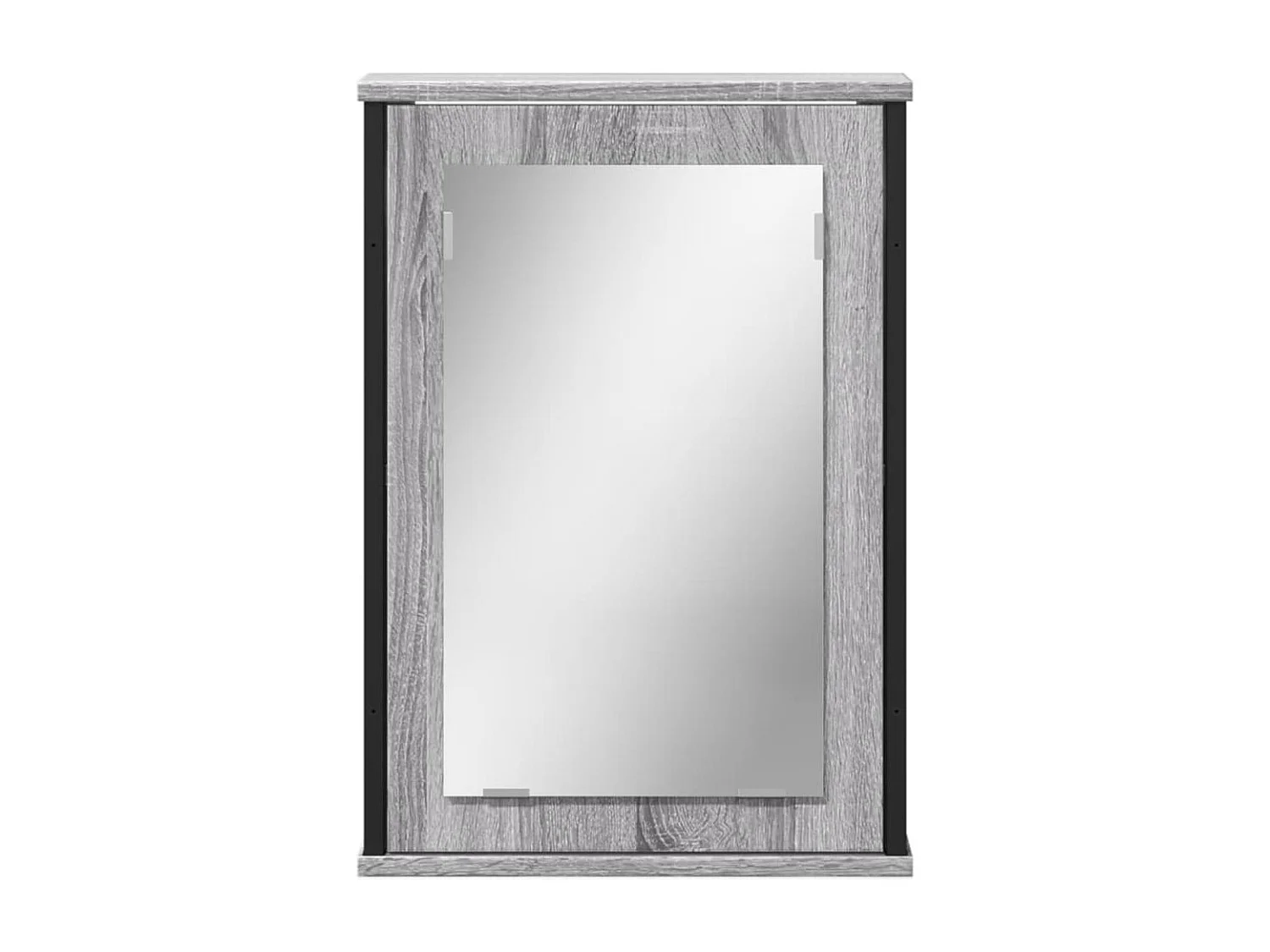 Clemente  Armoire à miroir de salle de bain sonoma gris bois d’ingénierie