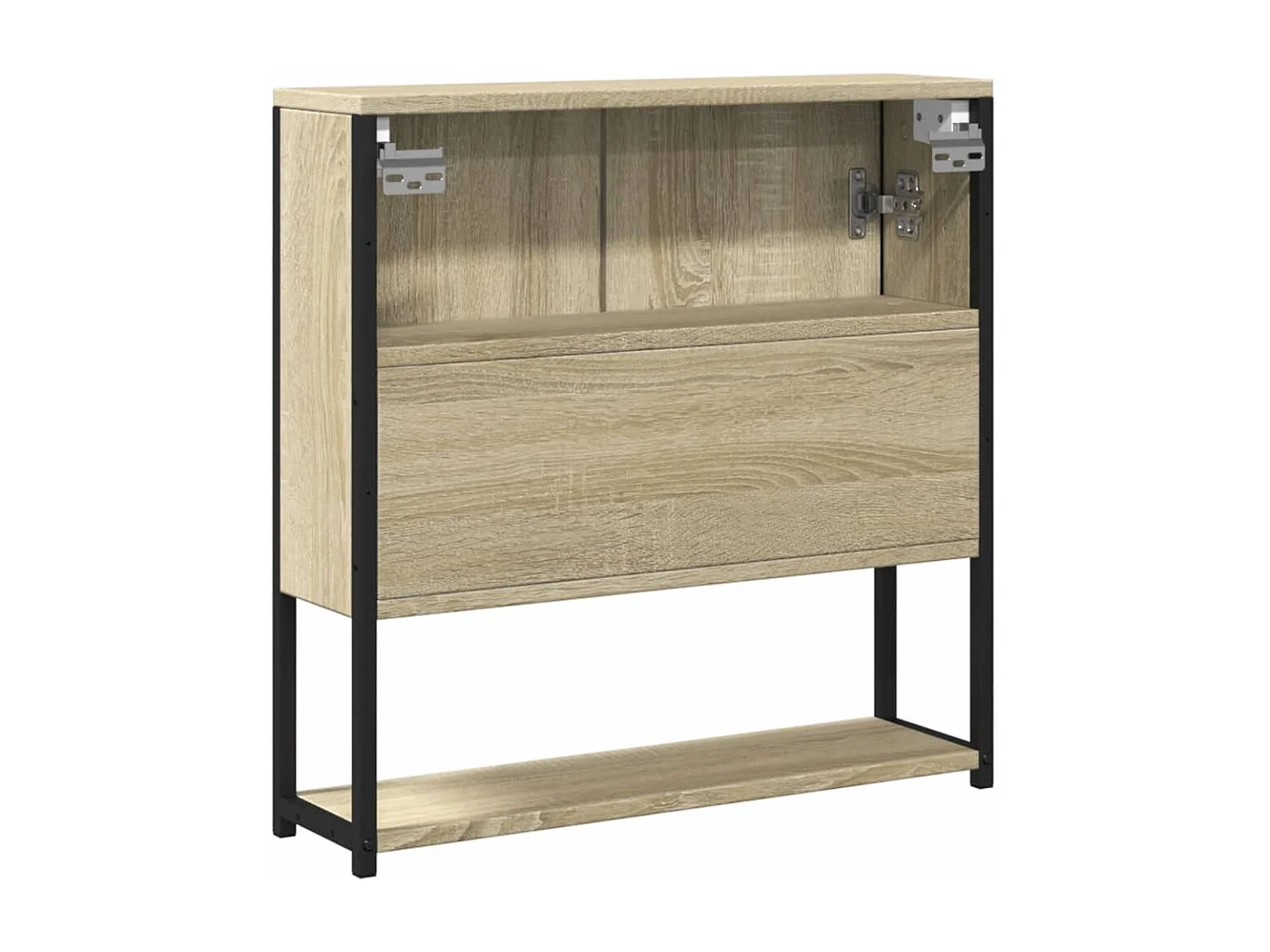 Edmondo  Bad-Spiegelschrank Sonoma-Eiche 60x16x60 cm Holzwerkstoff
