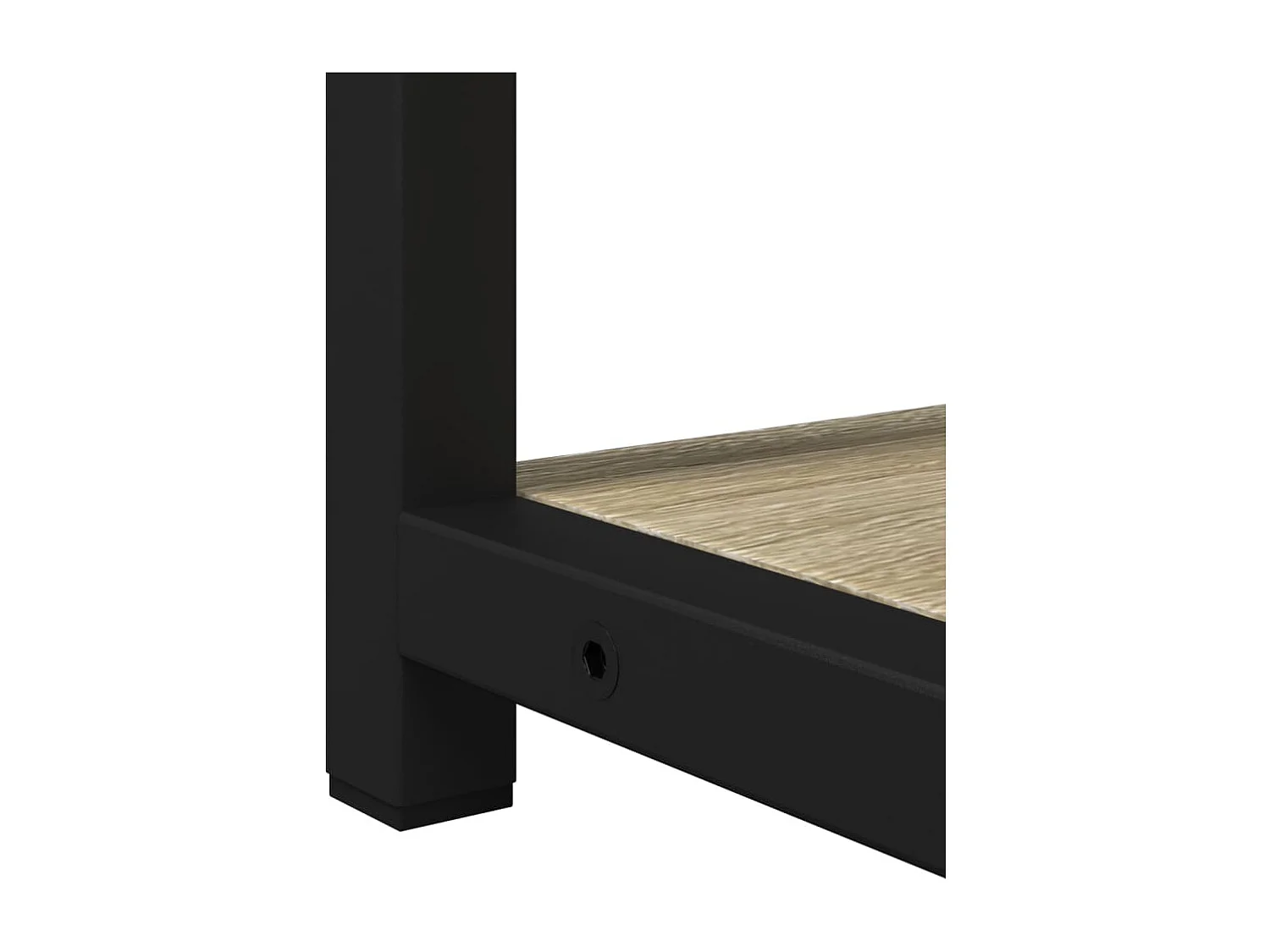 Edmondo  Bad-Spiegelschrank Sonoma-Eiche 60x16x60 cm Holzwerkstoff