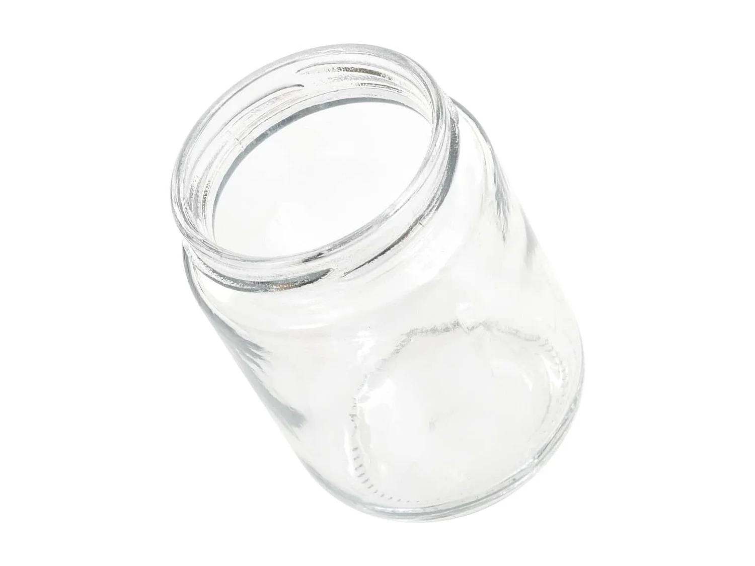 Drew Mason  Marmeladengläser mit Rotem Deckel 96 Stk. 230 ml