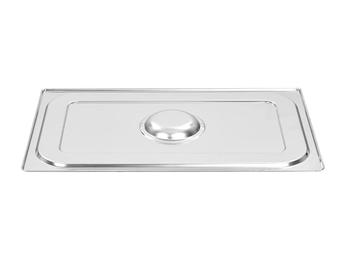 Ishpeming Tapas para bandejas Gastronorm 1/1 acero inoxidable 2 unidades