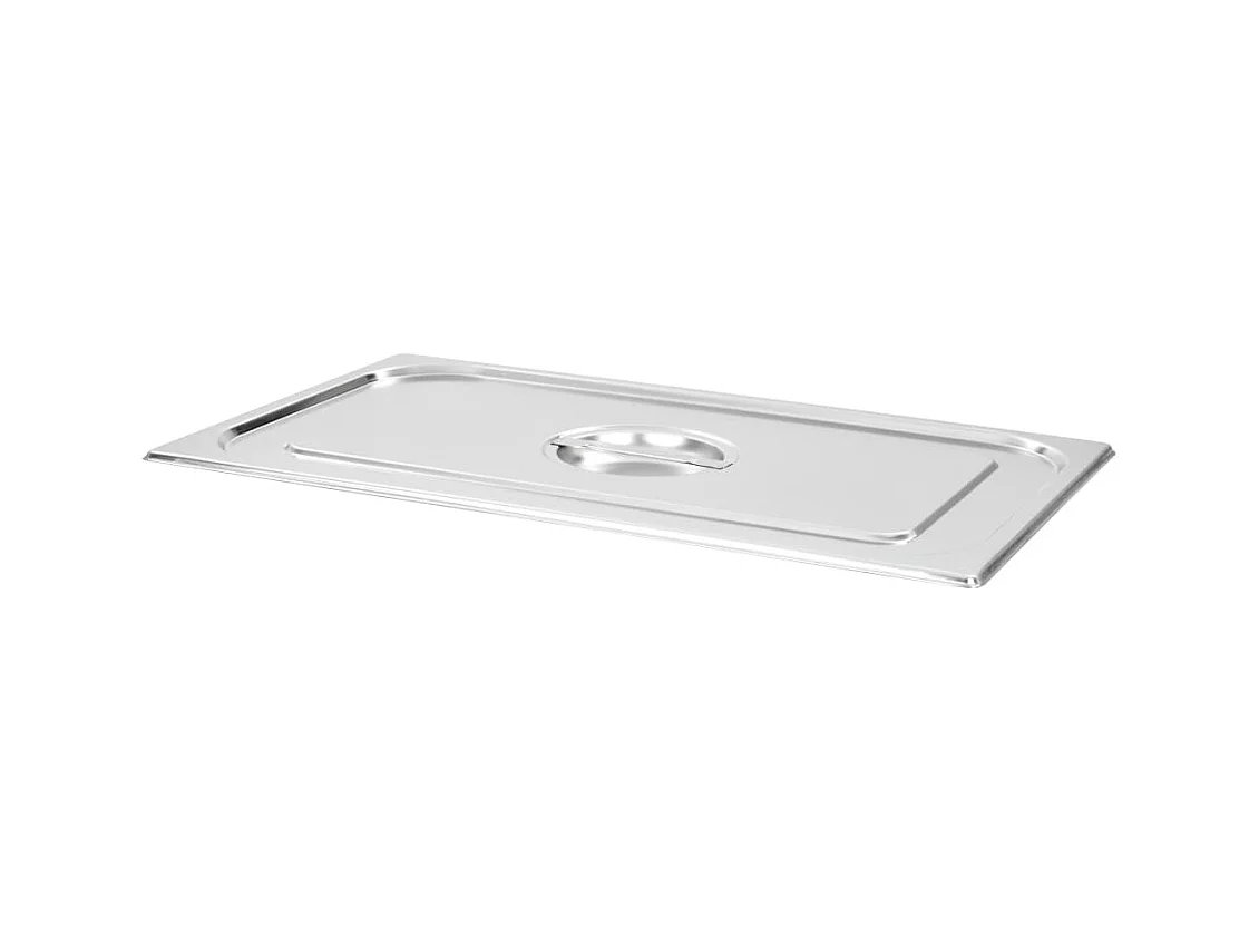 Ishpeming Couvercles de plateau 2 pcs GN 1/1 Acier inoxydable