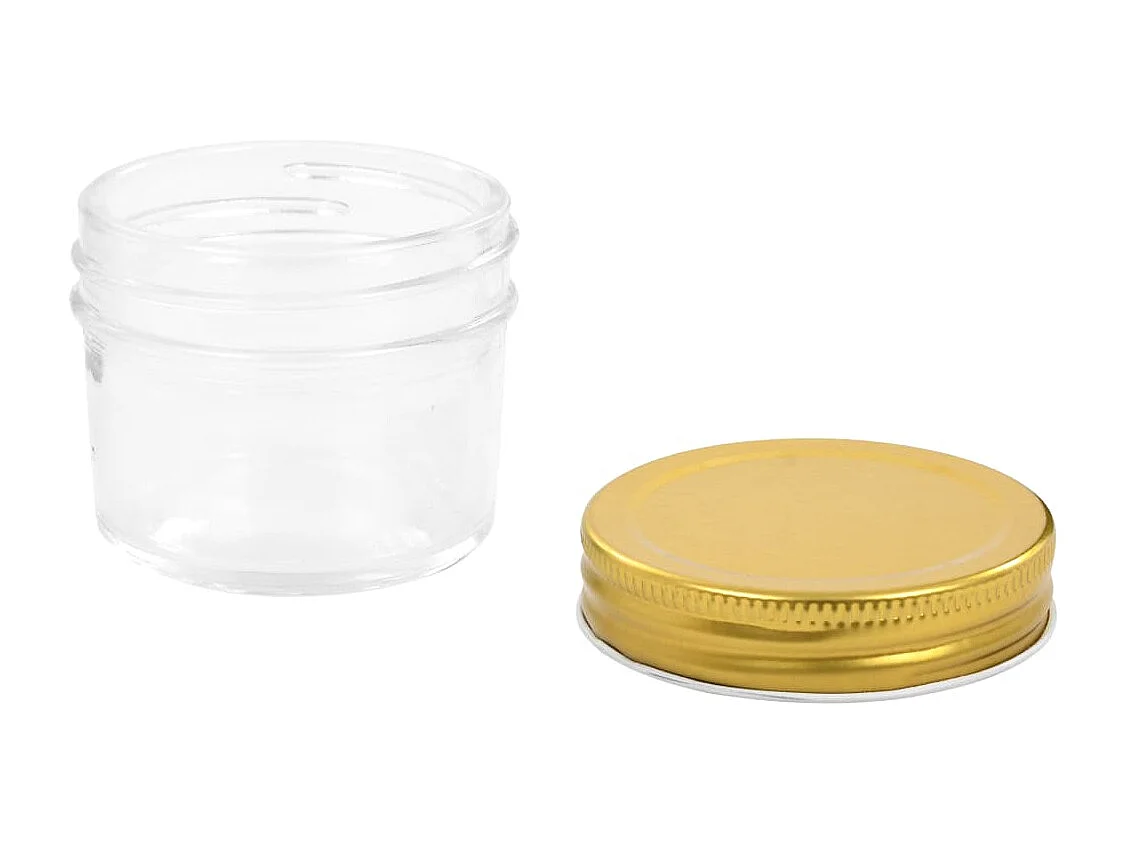 Louis-Francis-René  Marmeladengläser mit goldenem Deckel 48 Stk. 110 ml