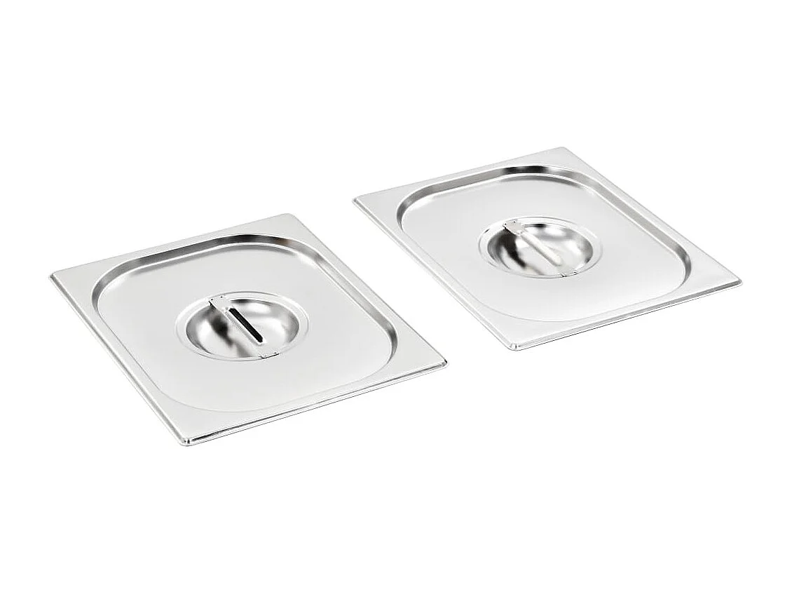 Ishpeming Deckel für GN 1/2 Behälter 2 Stk. Edelstahl