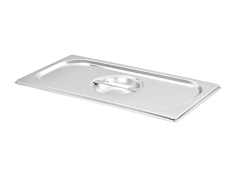 Ishpeming Couvercles de plateau 4 pcs GN 1/3 Acier inoxydable