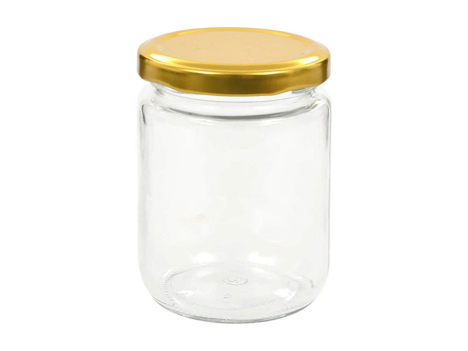 Drew Mason  Marmeladengläser mit Goldenem Deckel 48 Stk. 230 ml