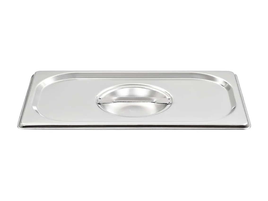 Ishpeming Couvercles de plateau 4 pcs GN 1/4 Acier inoxydable