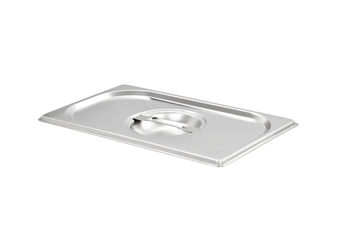 Ishpeming Couvercles de plateau 4 pcs GN 1/4 Acier inoxydable