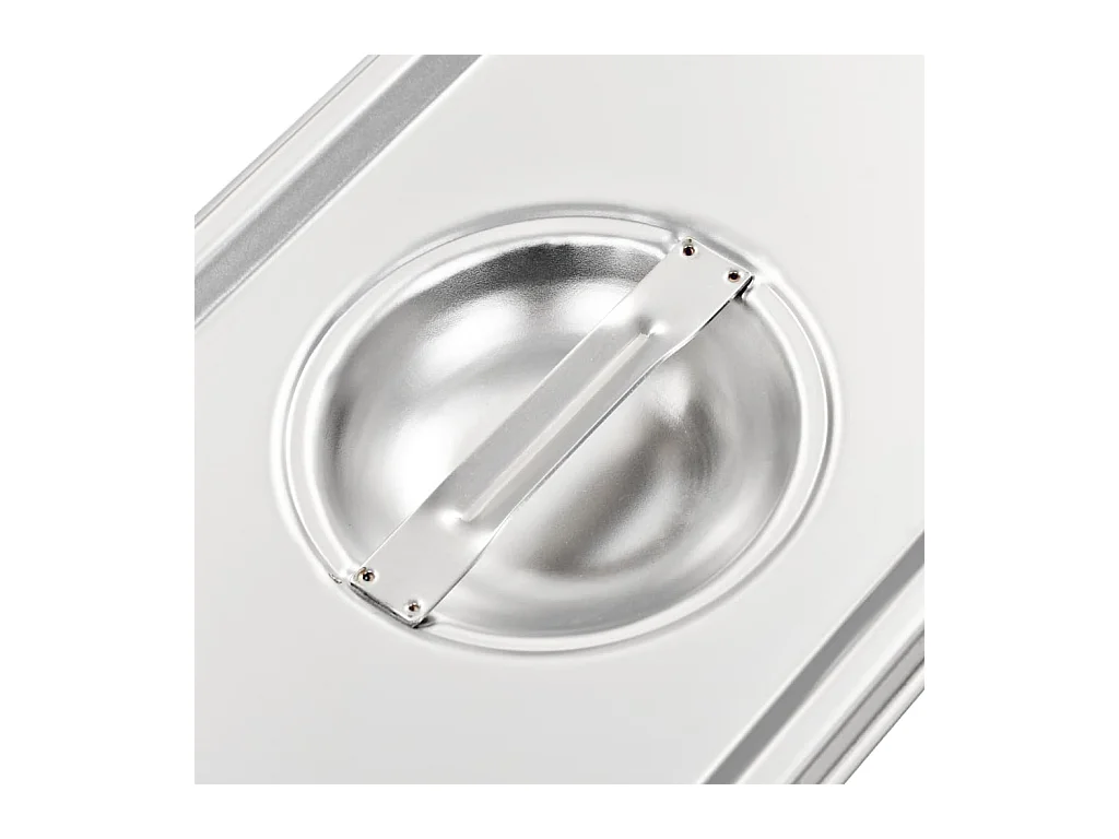 Ishpeming Deksels 4 st voor GN 1/4 schalen roestvrij staal