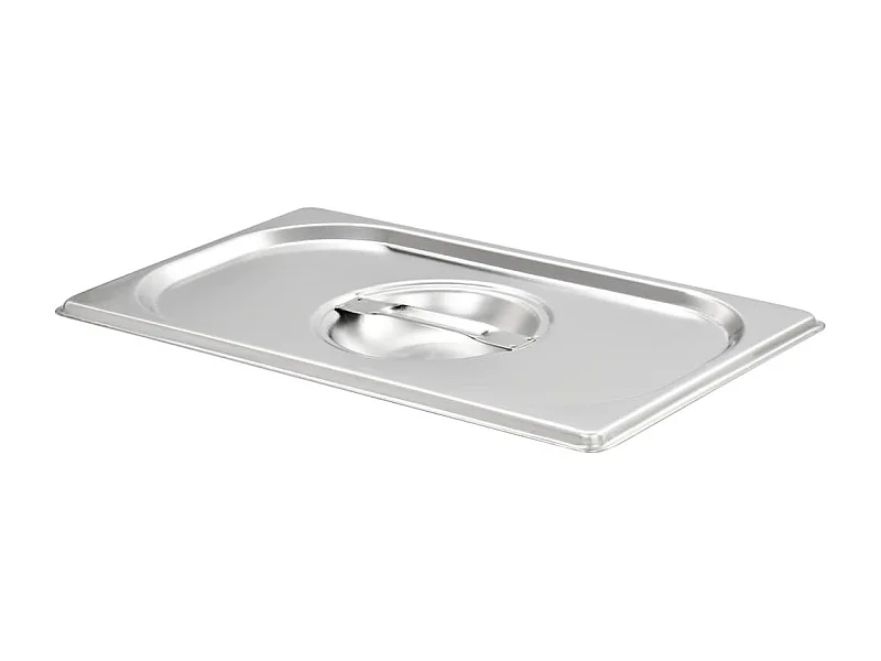 Ishpeming Couvercles de plateau 4 pcs GN 1/4 Acier inoxydable