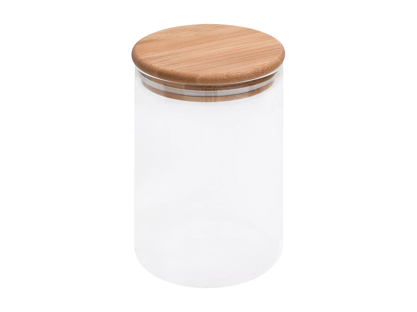 KIVY Barattoli Rettangolari In Bambù – Capienza 3000 Ml, Per Dispensa E Alimenti