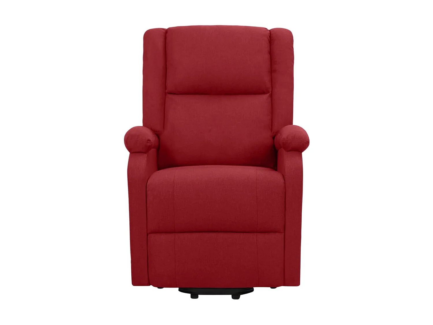 Gercek  Fauteuil de massage Rouge bordeaux Tissu