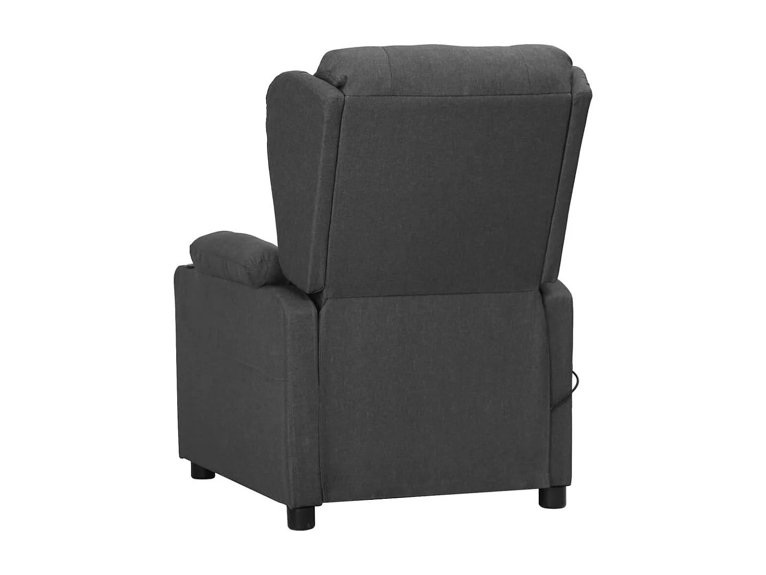 Serdar  Fauteuil de massage inclinable Gris foncé Tissu