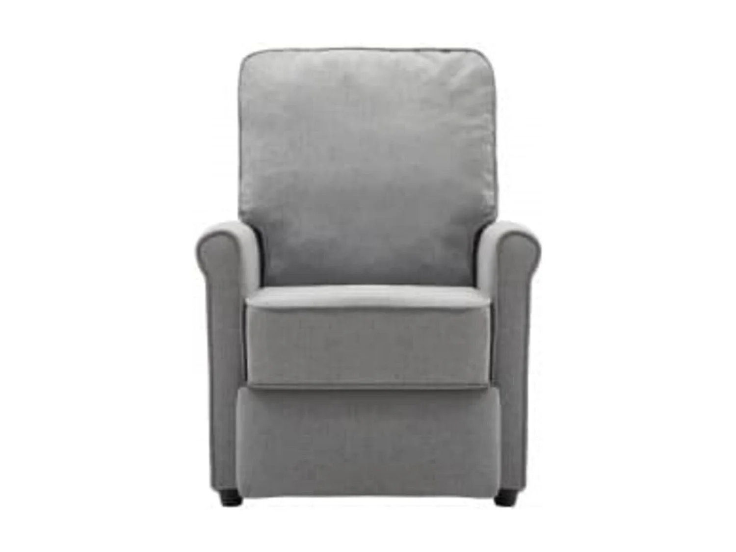 Buda  Massagesessel Hellgrau Stoff