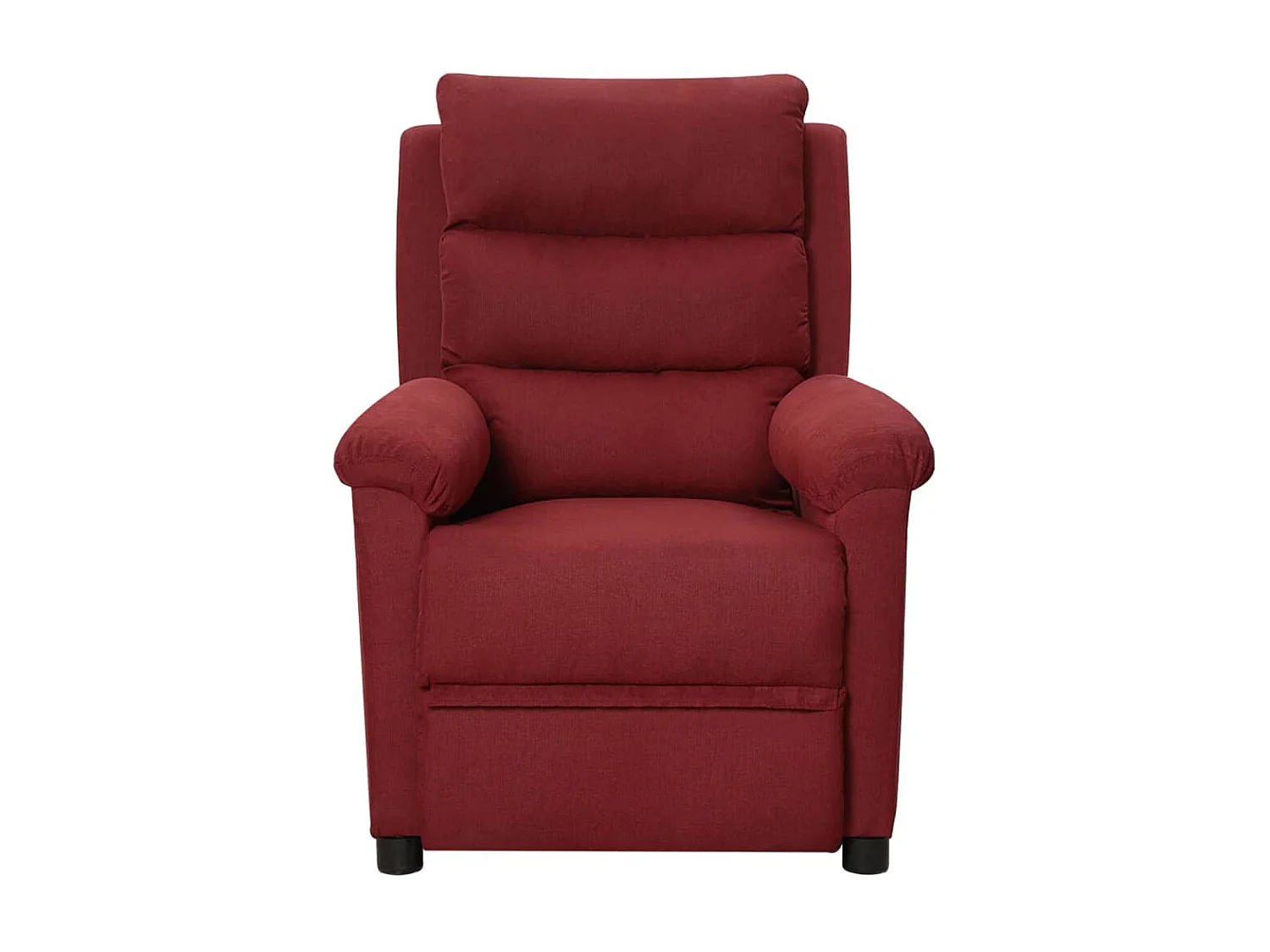 Härnösand  Fauteuil de massage Rouge bordeaux Tissu
