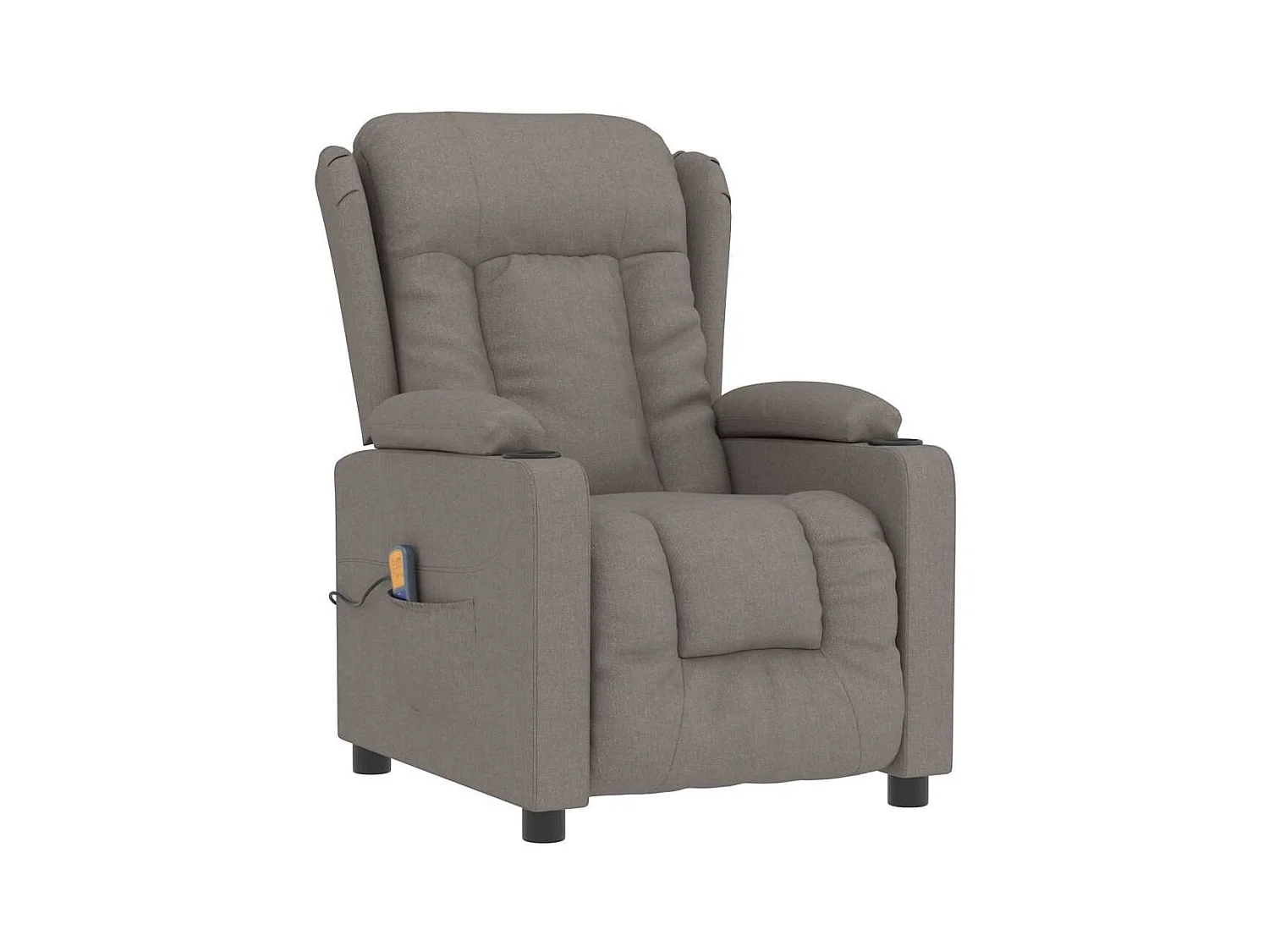 Copperas Cove  Fauteuil de massage Taupe Tissu