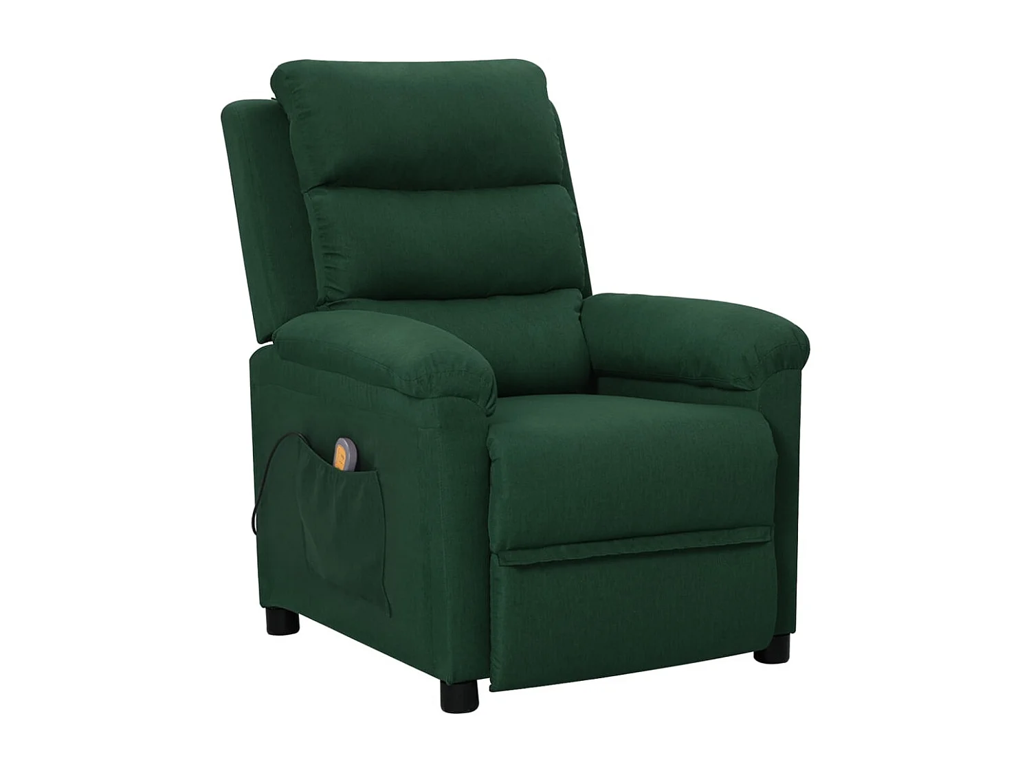 Härnösand  Fauteuil de massage Vert foncé Tissu