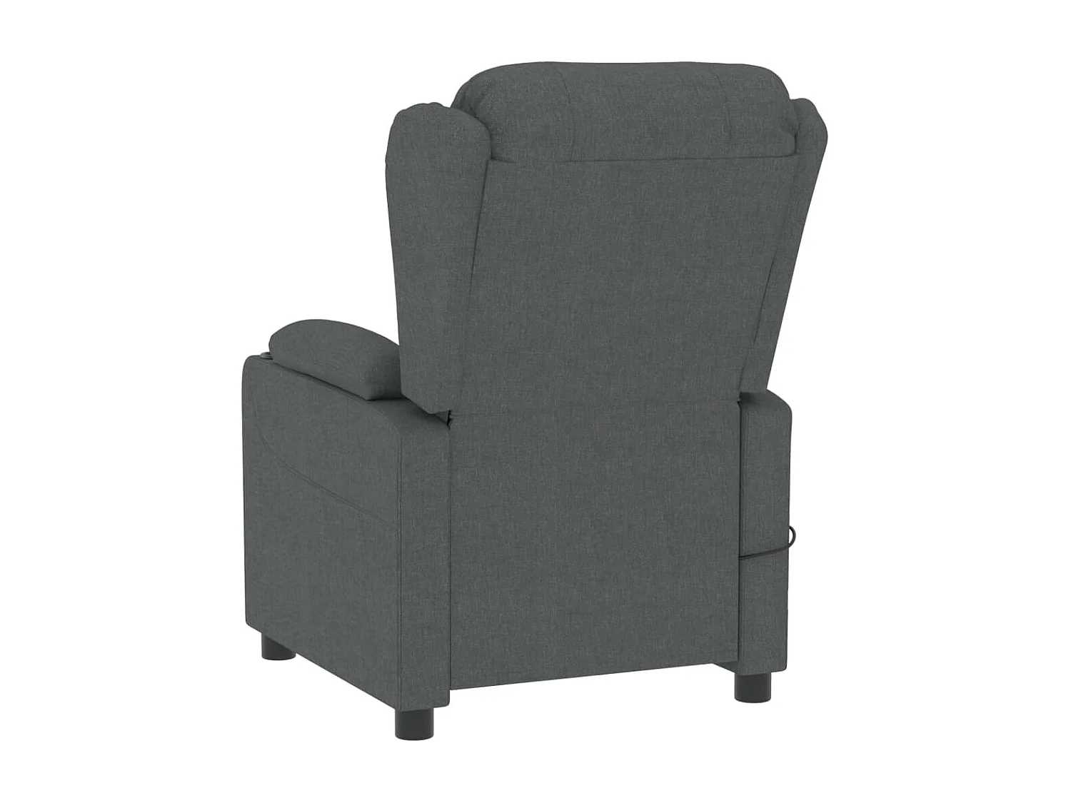 Copperas Cove  Fauteuil de massage Gris foncé Tissu