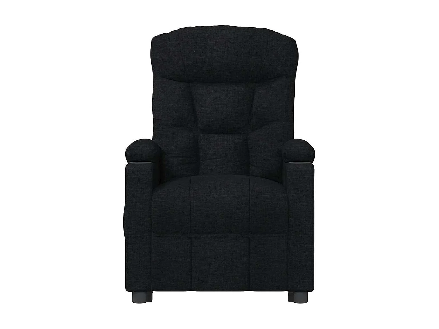 Erian  Fauteuil de massage Noir Tissu