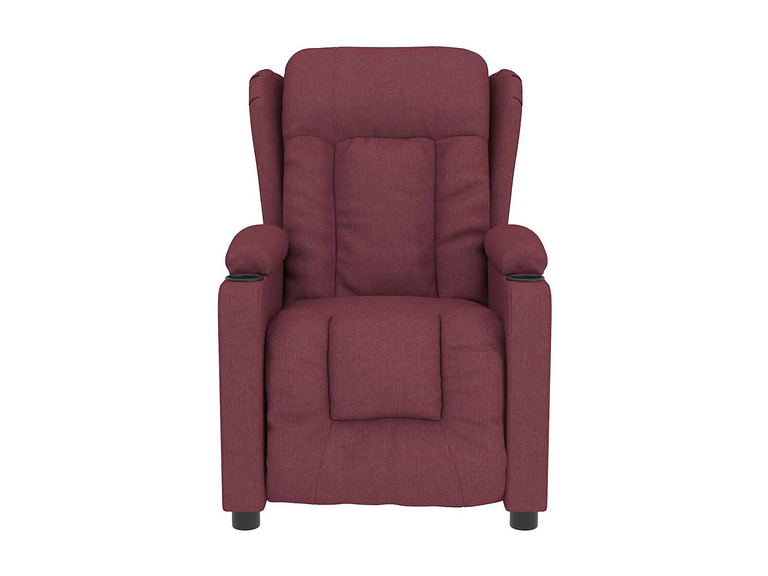 Copperas Cove  Fauteuil de massage Rouge bordeaux Tissu