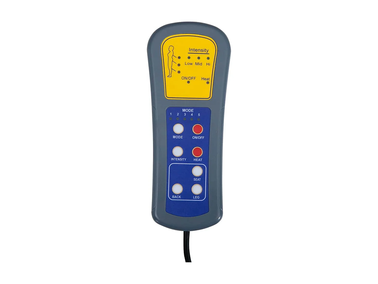 Copperas Cove  Massagestoel stof wijnrood