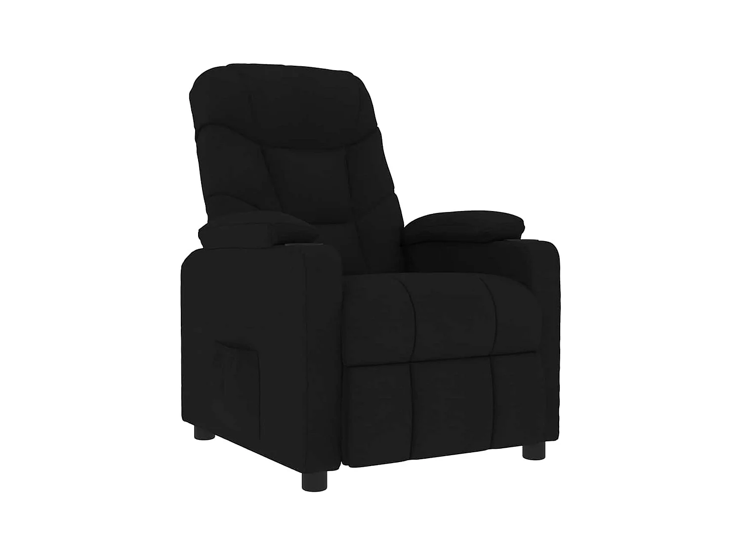 Iitti  Fauteuil de massage Noir Tissu