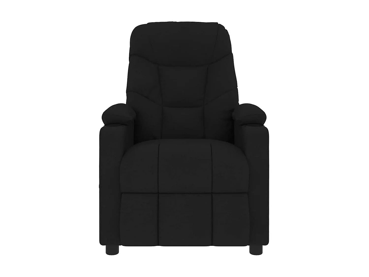Iitti  Fauteuil de massage Noir Tissu