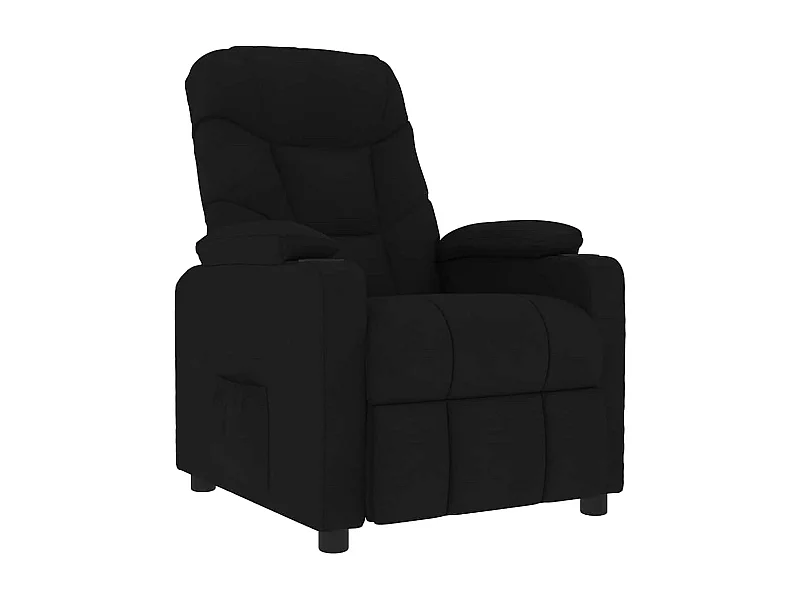 Iitti  Massagesessel Schwarz Stoff