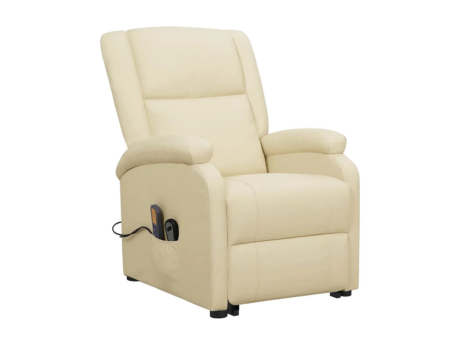 Tristan-Gustave  Fauteuil de massage Crème Similicuir