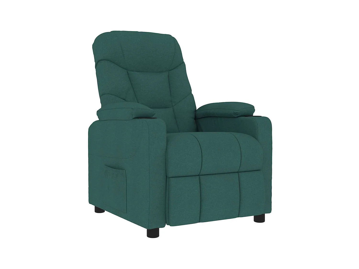 Iitti  Fauteuil de massage Vert foncé Tissu