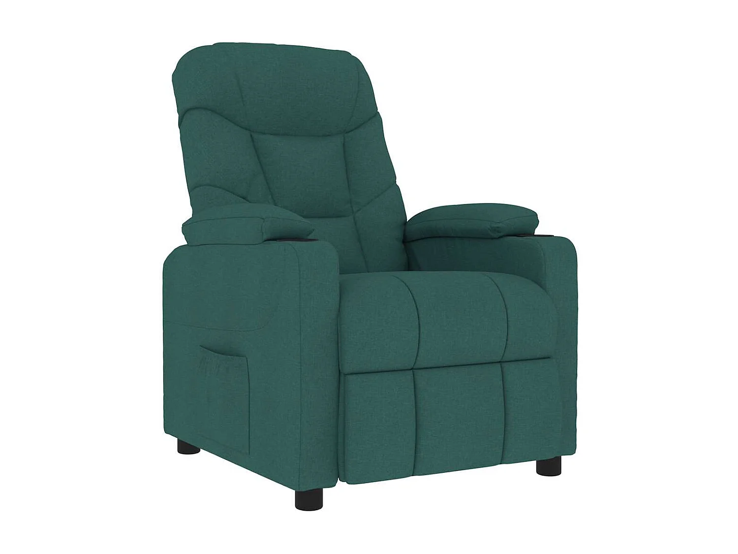 Iitti  Fauteuil de massage Vert foncé Tissu