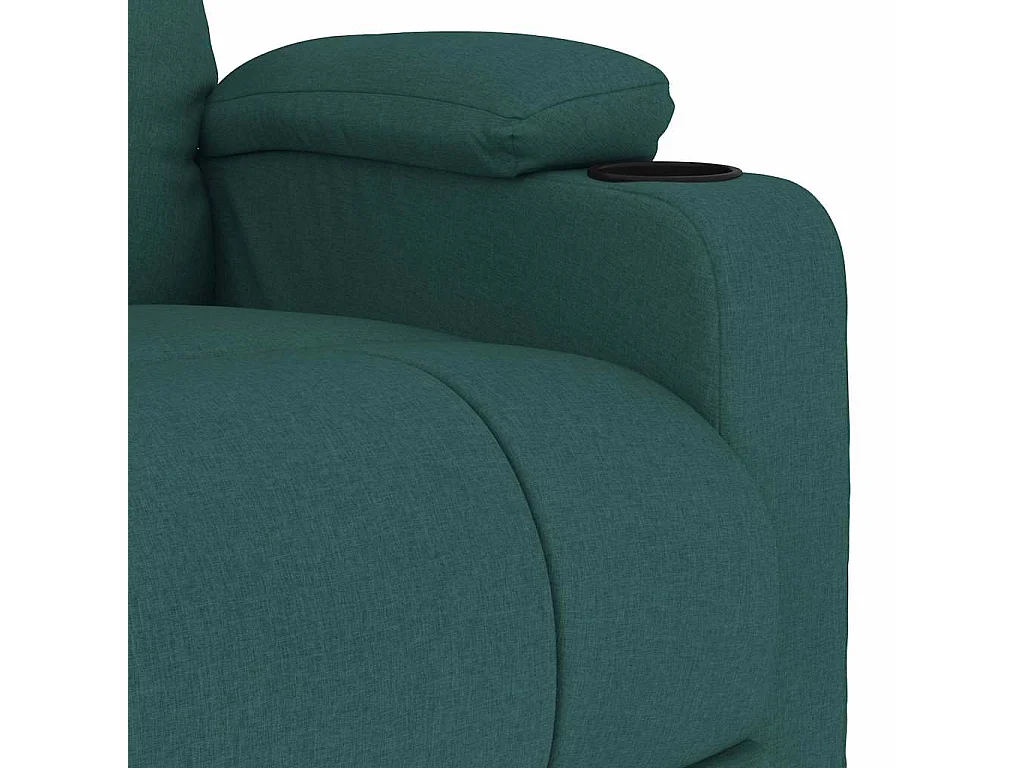 Iitti  Fauteuil de massage Vert foncé Tissu