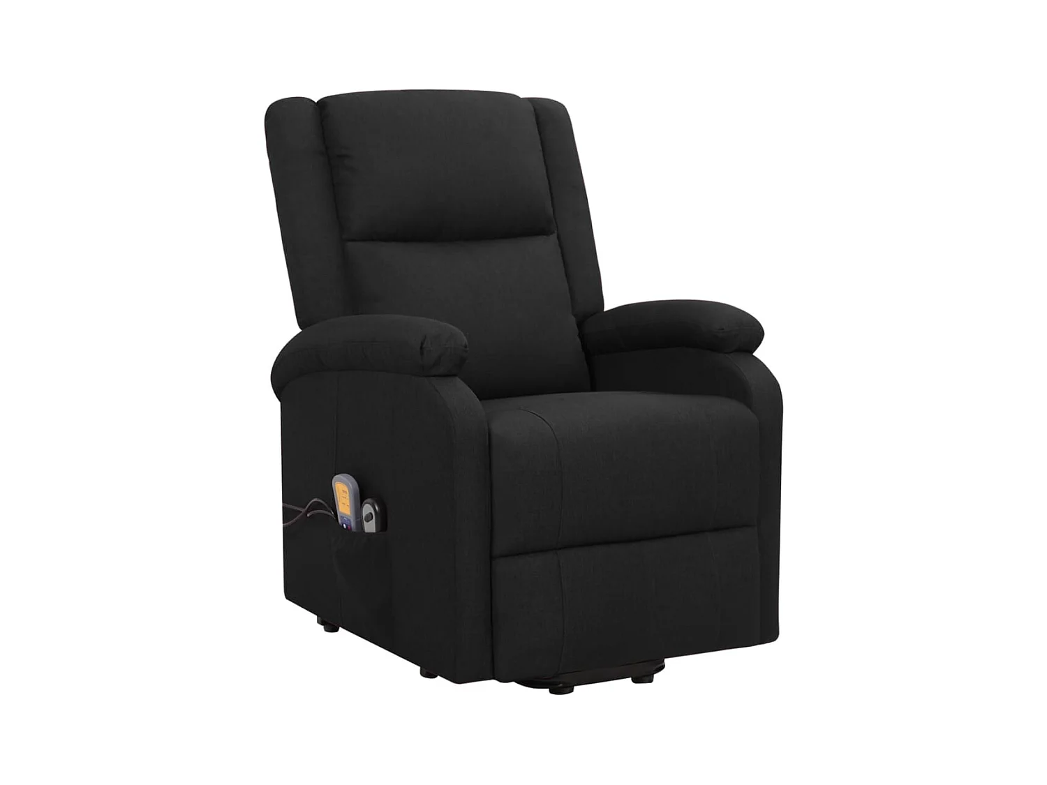 Gercek  Fauteuil de massage Noir Tissu
