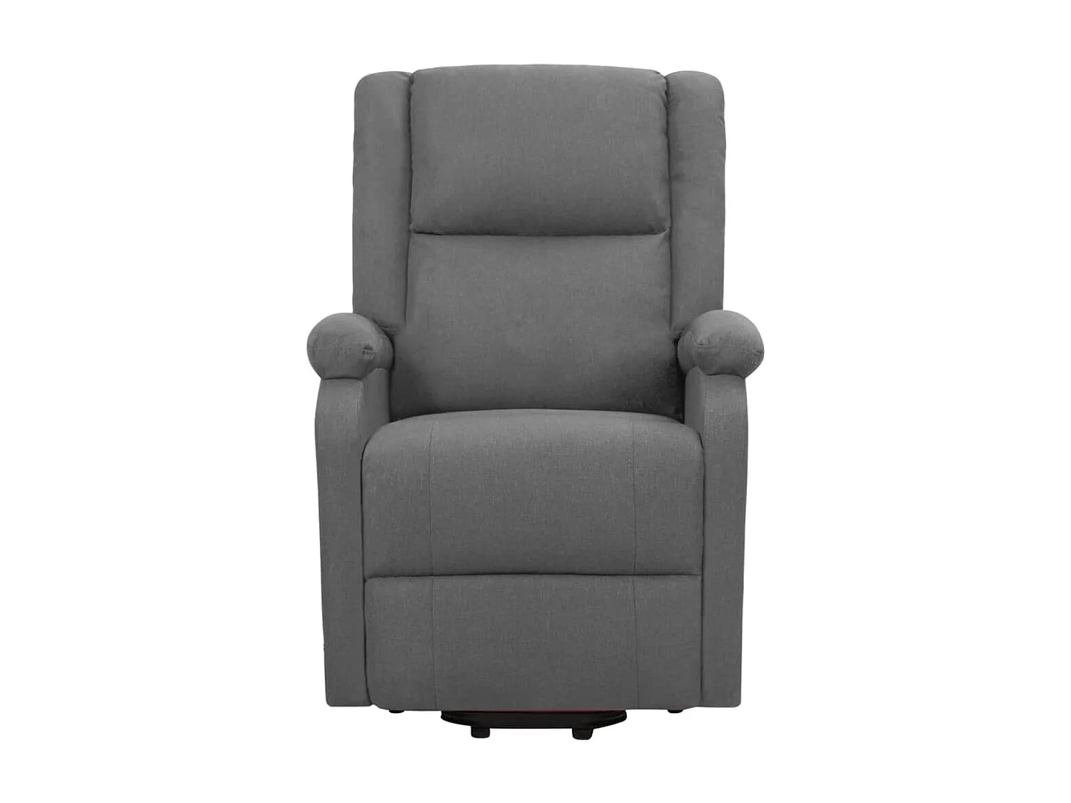 Gercek  Fauteuil de massage inclinable Gris foncé Tissu