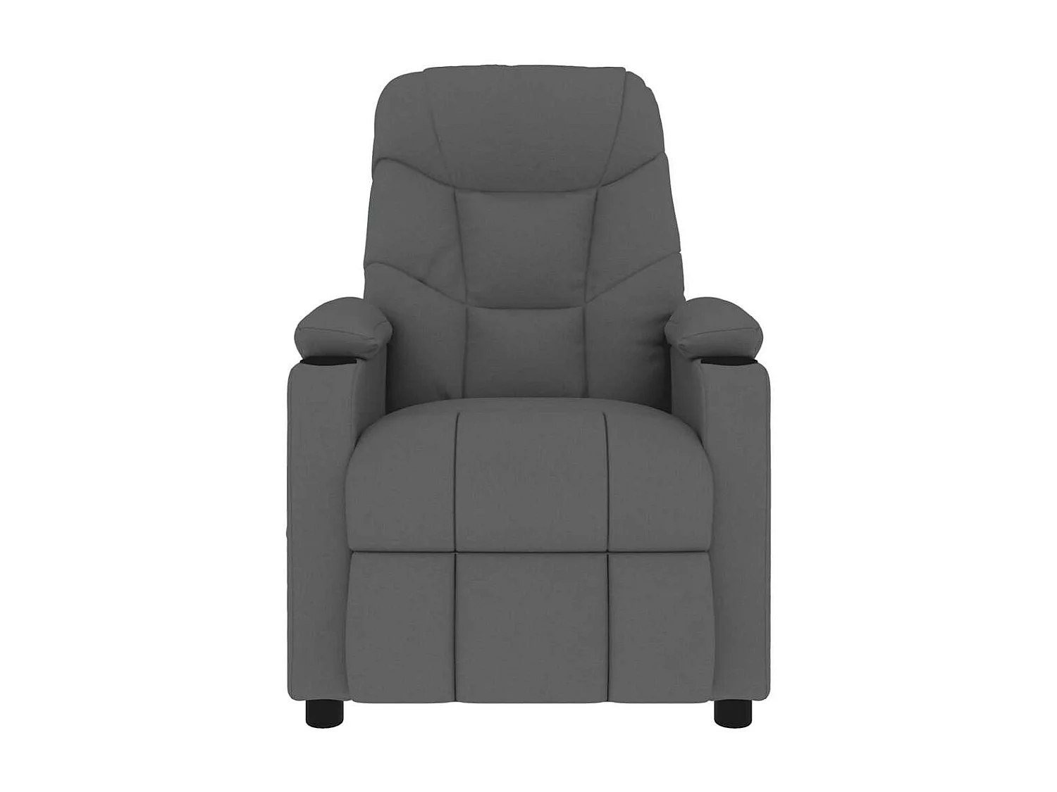 Iitti  Massagesessel Dunkelgrau Stoff