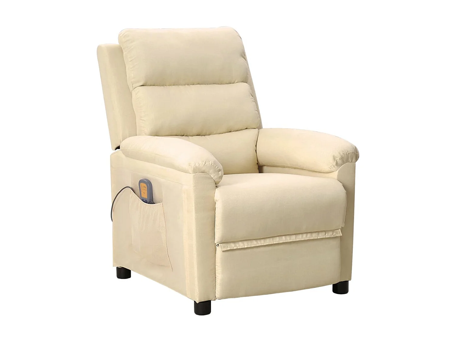 Härnösand  Fauteuil de massage Crème Tissu