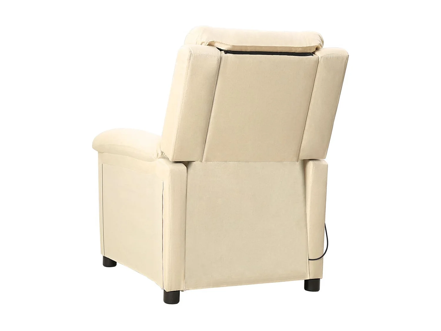 Härnösand  Fauteuil de massage Crème Tissu