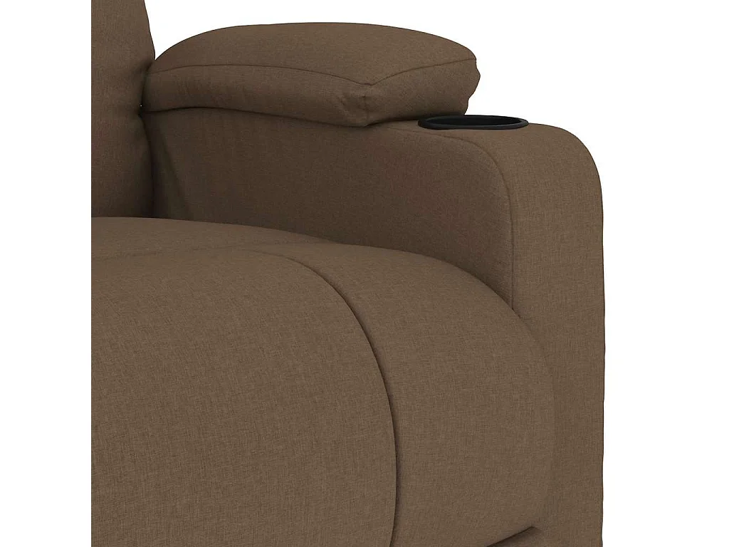 Iitti  Fauteuil de massage Marron Tissu