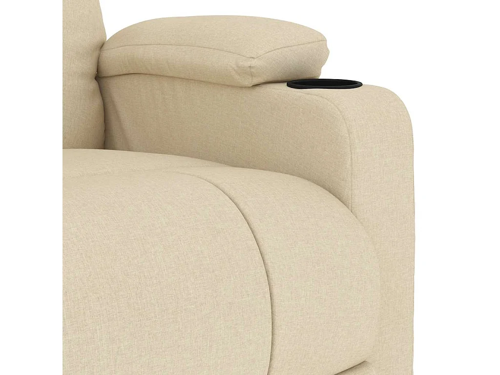 Iitti  Fauteuil de massage Crème Tissu