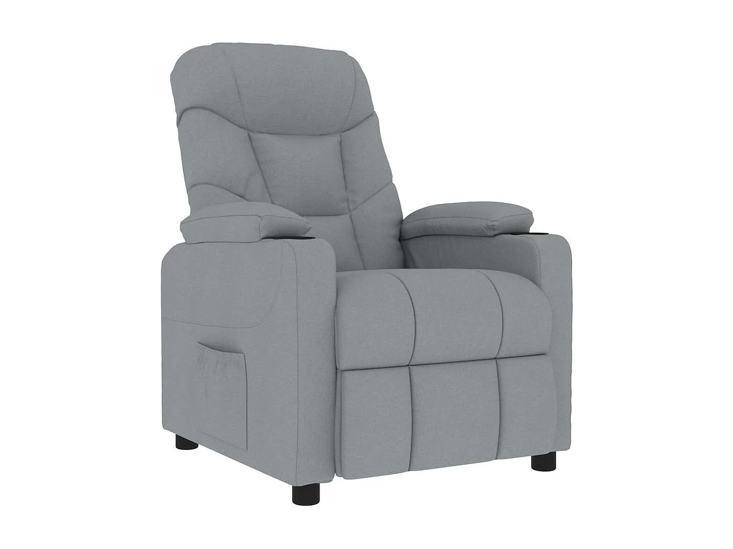 Iitti  Fauteuil de massage Gris clair Tissu