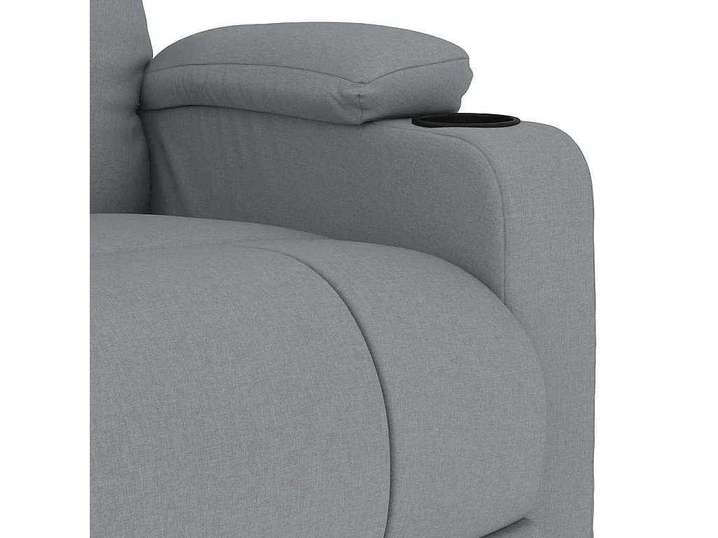 Iitti  Fauteuil de massage Gris clair Tissu