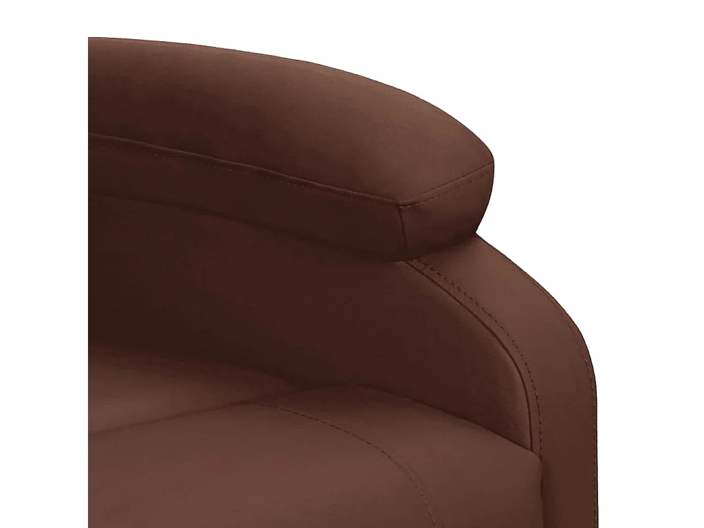 Tristan-Gustave  Fauteuil de massage Marron Similicuir
