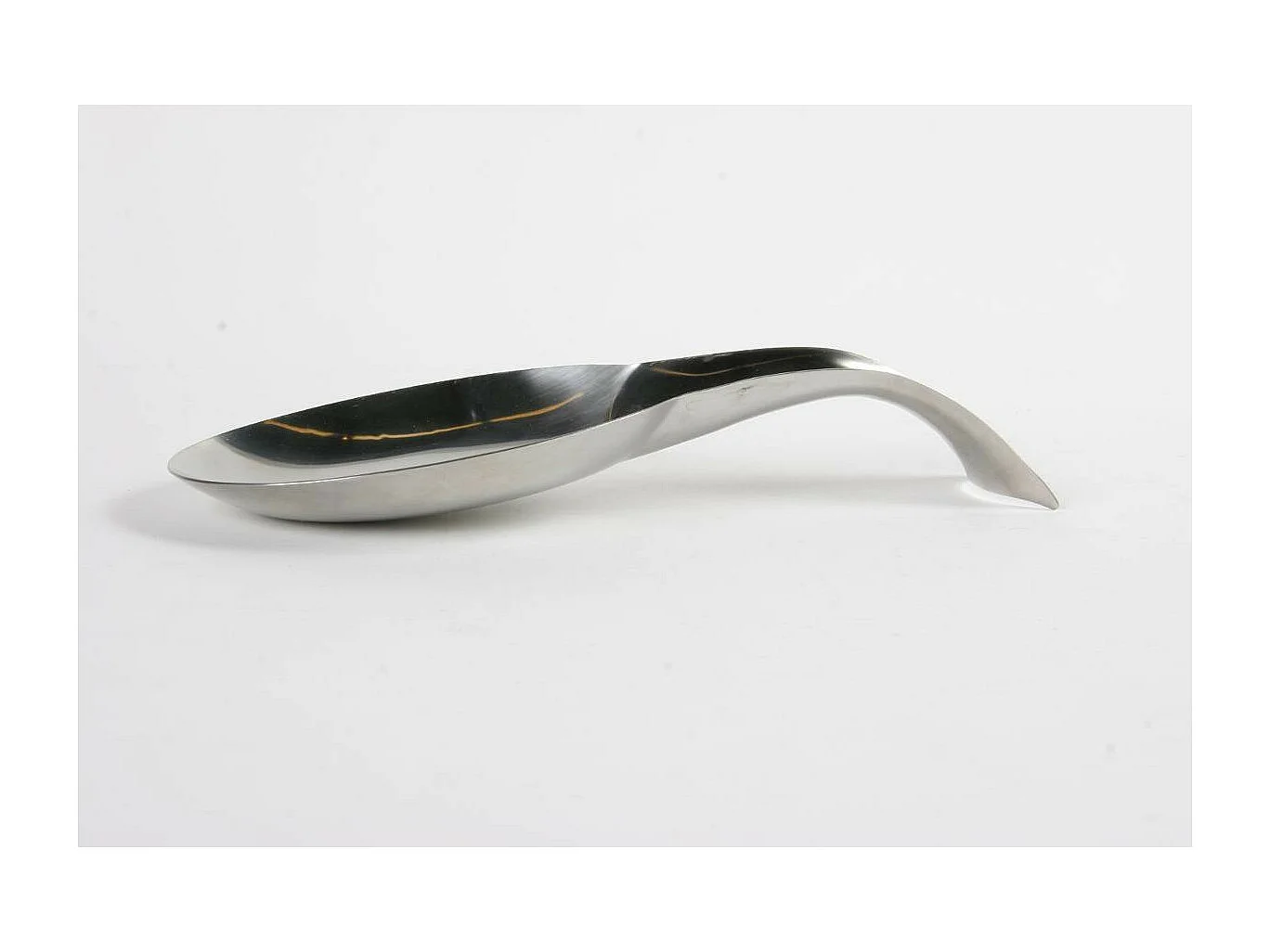 Repose Cuillère en Inox "Cuisiner" 26cm Gris