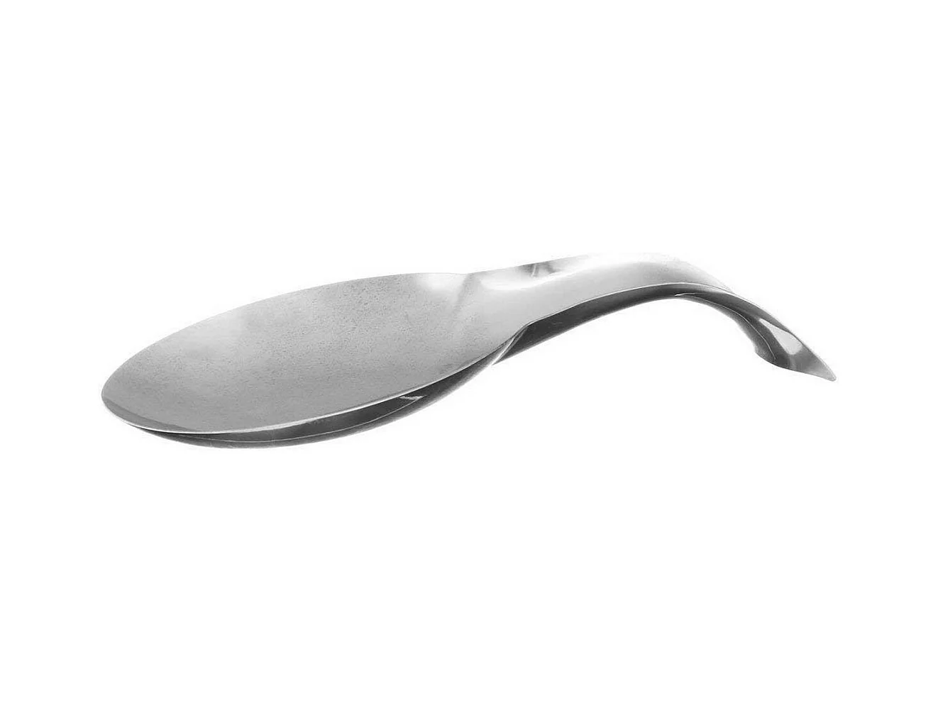 Repose Cuillère en Inox "Cuisiner" 26cm Gris