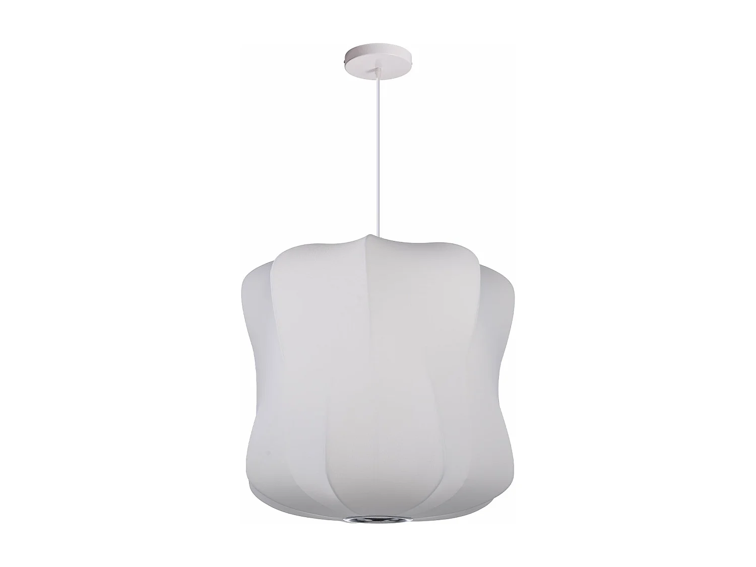 Arturesthome -suspension en soie artificielle - d. 50 cm - blanc